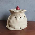Vintage knoflookpot in de vorm van een zak, Antiek en Kunst, Ophalen of Verzenden
