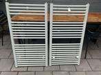 2x spijlen radiatoren, Ophalen, Gebruikt, Radiator, 60 tot 150 cm