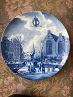 4 Amsterdamse delfsblauwe borden, Antiek en Kunst, Ophalen