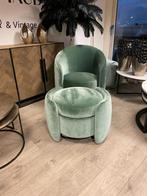 Richmond Fauteuil Fenna jade groen, Huis en Inrichting, Fauteuils, Nieuw, 75 tot 100 cm, 50 tot 75 cm, Ophalen