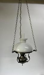 Vintage olielamp nu werkend op stroom - als nieuw!, Antiek en Kunst, Antiek | Lampen, Ophalen of Verzenden