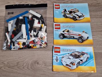 Lego Creater 3-in-1 set 31006 Auto's  beschikbaar voor biedingen