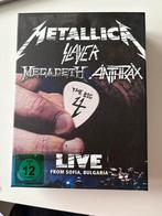 Metallica/Slayer/Megadeth/Anthrax live in Sofia (DVD + CD), Alle leeftijden, Boxset, Muziek en Concerten, Ophalen of Verzenden