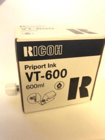 Ricoh Priport Ink VT-600 Black (600ml) beschikbaar voor biedingen