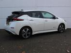 Nissan LEAF Tekna 40 kWh / Trekhaak Afneembaar / Bose / Crui, Auto's, Gebruikt, Zwart, 150 pk, Wit