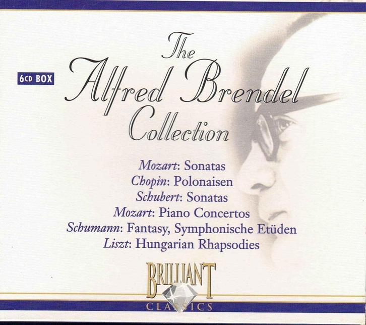 The Alfred Brendel Collection (pianist) 6 CD box, Cd's en Dvd's, Cd's | Klassiek, Zo goed als nieuw, Overige typen, Romantiek