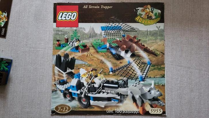 Lego 5955 Adventurers - All Terrain Trapper, Kinderen en Baby's, Speelgoed | Duplo en Lego, Zo goed als nieuw, Lego, Complete set