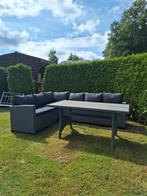 Zeer nette diningset tuinset loungeset, Ophalen of Verzenden, Zo goed als nieuw, Wicker