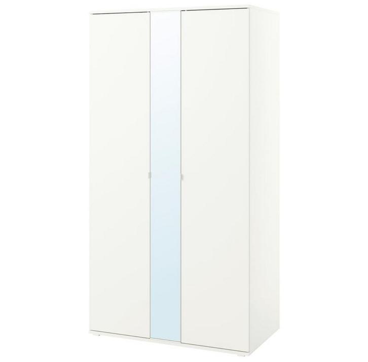 Ikea Vihals Kast met Spiegeldeur - Zo Goed Als Nieuw!, Huis en Inrichting, Kasten | Kledingkasten, Zo goed als nieuw, 150 tot 200 cm