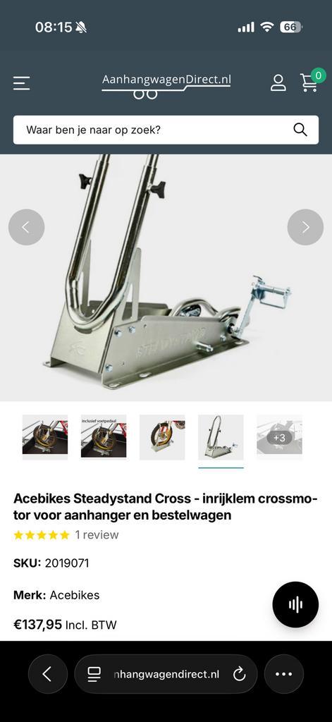 Acebikes standaard, Auto-onderdelen, Motor en Toebehoren, Gebruikt, Ophalen