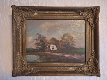 Olieverf schilderij beschikbaar voor biedingen