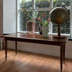 Vintage mid century salontafel sidetable antiek, Ophalen, Gebruikt, 100 tot 150 cm, 25 tot 50 cm