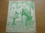 SAG' DU, SAG' DU ZU MIR, Muziek en Instrumenten, Bladmuziek, Zang, Gebruikt, Ophalen of Verzenden, Artiest of Componist