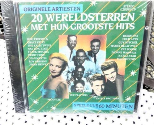 20 WERELDSTERREN MET HUN GROOTSTE HITS NIEUW HARRY BELAFONTE, Cd's en Dvd's, Cd's | Verzamelalbums, Nieuw in verpakking, Pop, Verzenden