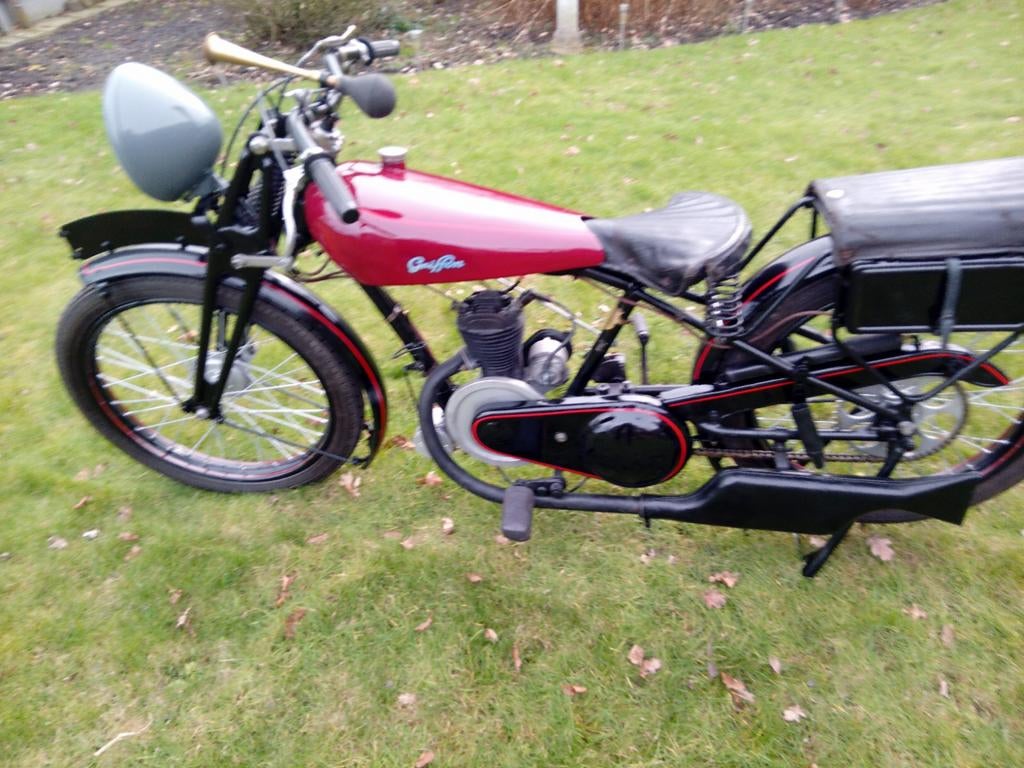 Griffon 175cm³ 2-takt Oldtimer Motorfiets - 1932, Overig, 11 kW of minder, 1 cilinder, Minimaal motorrijbewijs A1