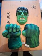 Hulk Masker + Handen - Zo Goed Als Nieuw!, Kinderen en Baby's, Carnavalskleding en Verkleedspullen, Ophalen, Zo goed als nieuw