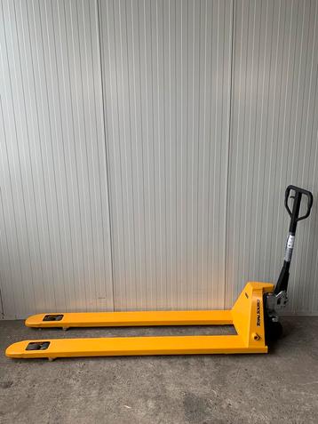 Nieuwe palletwagen / pompwagen 180cm extra lang / lifter beschikbaar voor biedingen