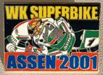 WK Superbike Assen 2001 pin, Ophalen, Sport