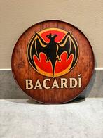 Mancave Bar Café Wanddecoratie metalen bordje merk Bacardi, Ophalen of Verzenden, Zo goed als nieuw, Reclamebord