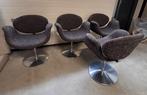 Artifort Little Tulip stoelen F163 (4x) Pierre Paulin, Huis en Inrichting, Stoelen, Ophalen, Luxe design, Overige kleuren, Zo goed als nieuw