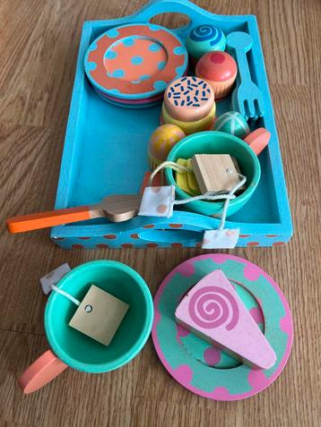 Houten Speelgoed Keuken Set & Taart Melissa & Doug beschikbaar voor biedingen