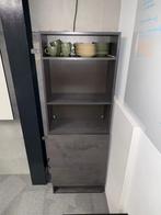 Grijze betonlook kast - 60x175x30cm, Ophalen