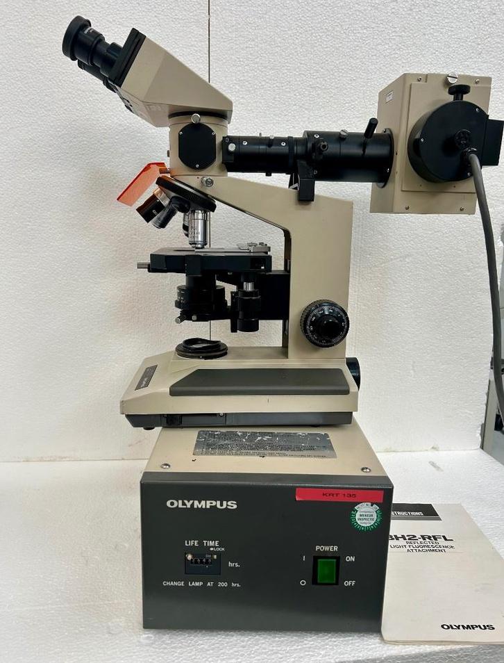 Olympus BH2  microscoop, Audio, Tv en Foto, Optische apparatuur | Microscopen, Minder dan 400x, Ophalen of Verzenden