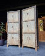 Oude oosterse voorraadkast | Stoere hoge kast #2272, Niet ingevuld, 200 cm of meer, Niet ingevuld, 25 tot 50 cm