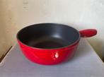 Franse pan, gietijzer, Huis en Inrichting, Keuken | Potten en Pannen, Ophalen of Verzenden, Zo goed als nieuw, Koekenpan of Braadpan