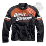 HD XL - Harley-Davidson jas - Zwart Oranje - nieuw, Jas | textiel, XL, Harley Davidson. Origineel., Ophalen of Verzenden