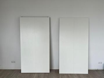 Ikea HASVIK Schuifdeur voor Pax, set van 2, wit, 200x201 cm beschikbaar voor biedingen