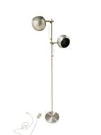 Vintage retro bollamp vloerlamp staande lamp midcentury, Huis en Inrichting, Gebruikt, Vintage retro midcentury, Ophalen of Verzenden