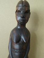 Afrikaans beeld vintage inheems beeld naakte vrouw 36cm 1960, Antiek en Kunst, Ophalen of Verzenden