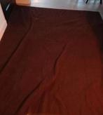 Vintage warme deken Dralon bruin, Huis en Inrichting, Woonaccessoires | Plaids en Woondekens, Ophalen of Verzenden, Gebruikt