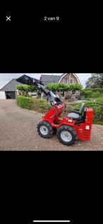 Schranklader, minishovel, bobcat, Ophalen, Zo goed als nieuw