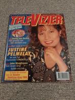 Televizier 1989. Justine Pelmelay. Barbie. John Woodhouse, Verzamelen, Ophalen of Verzenden, 1980 tot heden, Tijdschrift