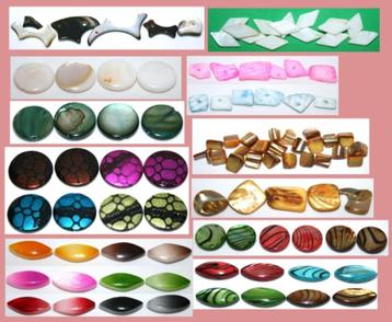 Sieraden maken kralen schelp parelmoer beschikbaar voor biedingen