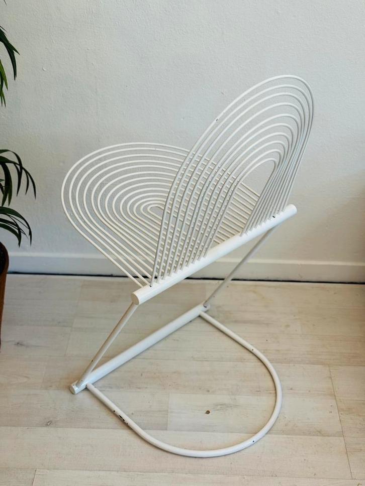 Swing chair Jutta & Herbert Ohl  Rosenthal Lübke (jaren ’80), Huis en Inrichting, Stoelen, Zo goed als nieuw, Eén, Ophalen