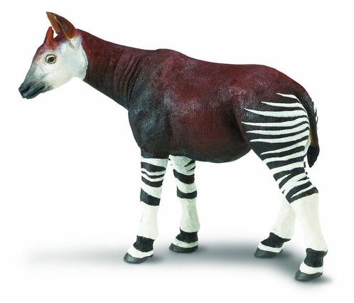 GEZOCHT Safari ltd wildlife wonders Okapi figuur, Verzamelen, Dierenverzamelingen, Zo goed als nieuw, Beeldje of Figuurtje, Hond of Kat