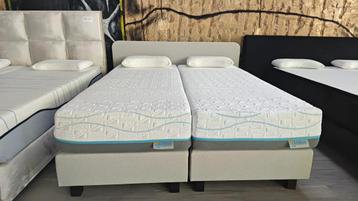 Perfecte Boxspring Splinter Nieuw met Mline matras 160x210  beschikbaar voor biedingen