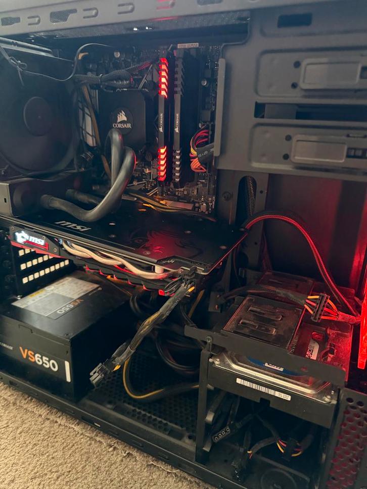 Gaming PC - i5 8600K, GTX 1060, 16GB RAM, Computers en Software, Desktop Pc's, Gebruikt, 3 tot 4 Ghz, SSD, 16 GB, Met videokaart