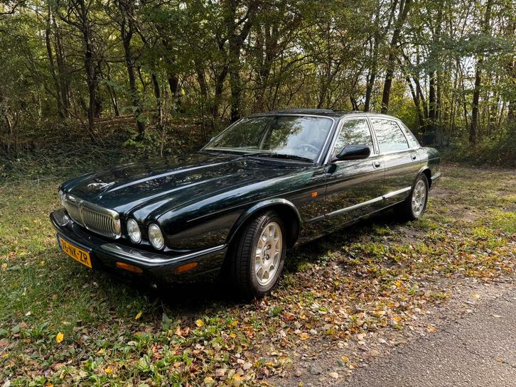 Jaguar Sovereign 4.0 V8 1998 Groen, Auto's, Jaguar, Bedrijf, Te koop, Sovereign, ABS, Airbags, Airconditioning, Alarm, Boordcomputer