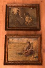 Twee printen Lammert van der Tonge & Willem van Nieuwenhoven, Ophalen of Verzenden