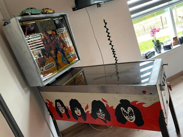 Kiss flipperkast bally, Verzamelen, Automaten | Flipperkasten, Gebruikt, Elektronisch, Flipperkast, Bally, Ophalen of Verzenden