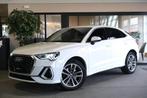 Audi Q3 Sportback 45 TFSIe 2x S-line 245pk Navi ACC CAM PDC, Auto's, Gebruikt, Zwart, Wit, Hybride Elektrisch/Benzine