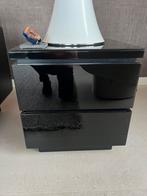 Zwarte hoogglans Interlubke cube, Huis en Inrichting, Kasten | Dressoirs, Ophalen, Zo goed als nieuw, 25 tot 50 cm, 50 tot 100 cm