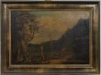 Antiek schilderij op paneel, Antiek en Kunst, Ophalen