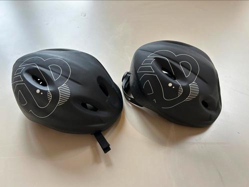 2 Nijdam fietshelmen kind (52-56 cm), Fietsen en Brommers, Fietsaccessoires | Fietshelmen, Zo goed als nieuw, Verzenden