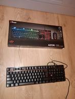 GXT 838 Azor - Gaming Toetsenbord  - Qwerty - Zwart, Computers en Software, Ophalen, Zo goed als nieuw, Trust, Gaming toetsenbord