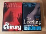 Tess Gerritsen (2x) - De chirurg / De leerling, Gelezen, Amerika, Tess Gerritsen, Ophalen of Verzenden